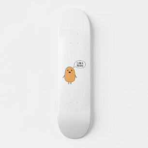 Jag är en potatis mini skateboard bräda 18,5 cm