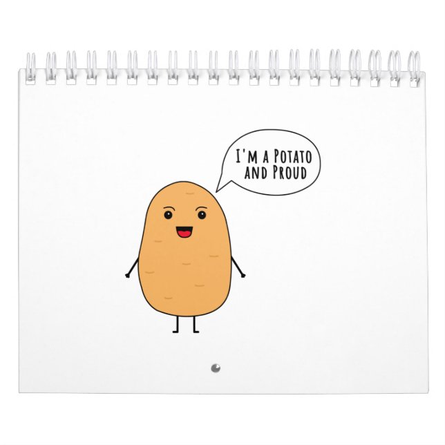 Jag är en potatis och stolt kalender (Omslag)
