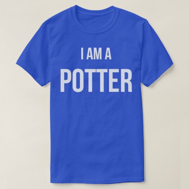 Jag är en Potter T Shirt (Design framsida)