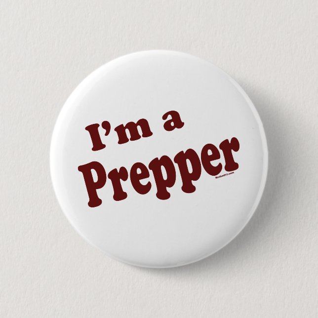 Jag är en prepper knapp (Framsida)