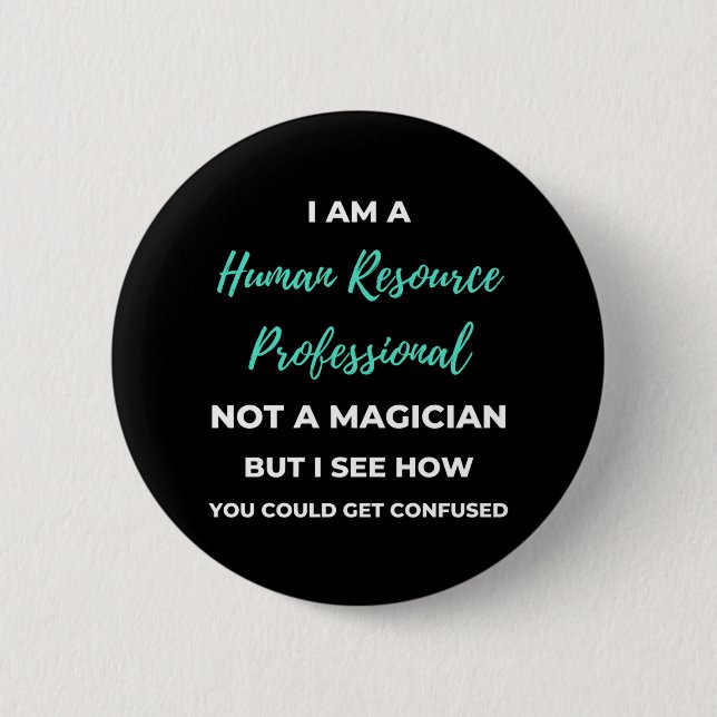Jag är en Professionell för personalresurser, inte Knapp (Framsida)