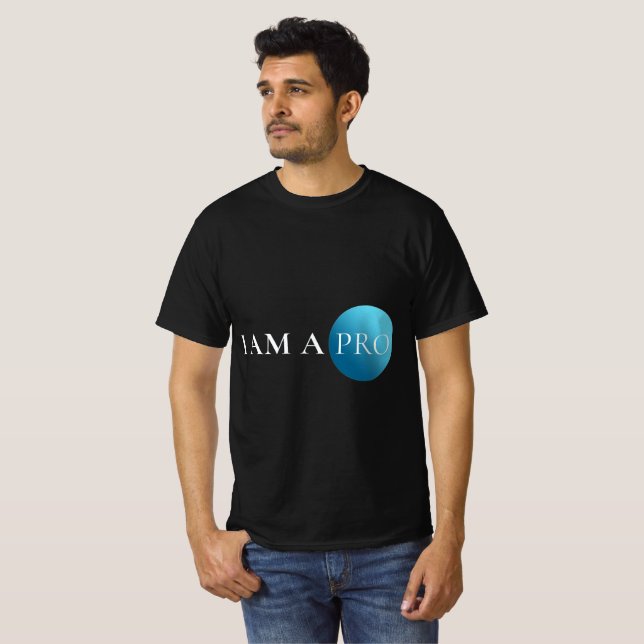 JAG ÄR EN PROFFS | Empowerment Minimalist  T Shirt (Hel framsida)