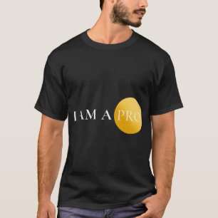 JAG ÄR EN PROFFS Minimalistisk Motiverande T Shirt