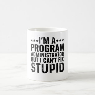 Jag är en programadministratör men jag kan inte åt kaffemugg