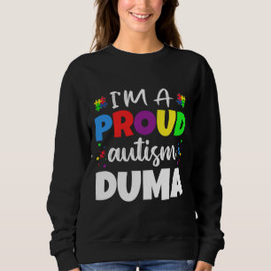 Jag är en proud Duma Autism Awareness Heart T Shirt