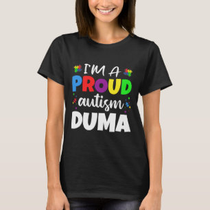 Jag är en proud Duma Autism Awareness Heart T Shirt