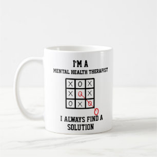 Jag är en psykisk hälsoterapi... kaffemugg
