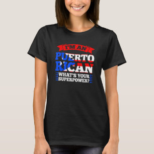 Jag är en Puerto-rican Puerto-rican Puerto rico T Shirt