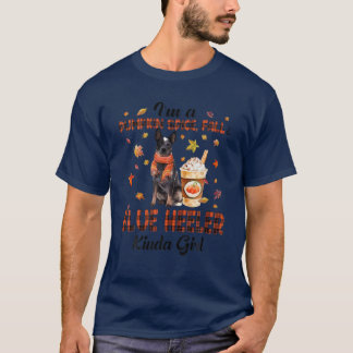 Jag är en pumpkin Spice Fall och Blue Heeler Kinda T Shirt