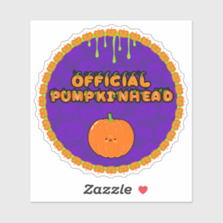 Jag är en Pumpkinhead 1 Sticker Klistermärken