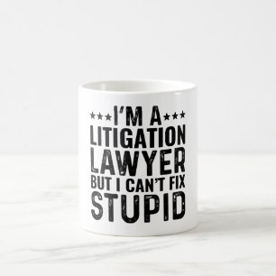 JAG ÄR EN Rättegångsadvokat Men Jag Kan Inte Fixa Kaffemugg
