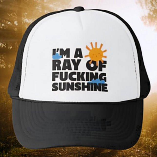 Jag är en Ray of F*ing Sunshine Truckerkeps - Lust (Skapare uppladdad)