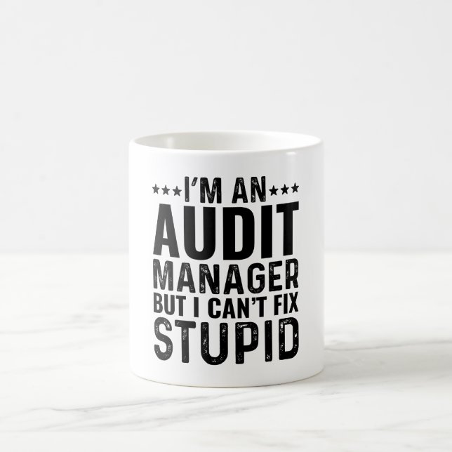 Jag är en revisionshanterare men jag kan inte åtgä kaffemugg (Center)