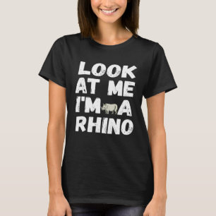 Jag är en Rhino Halloween Costume T Shirt