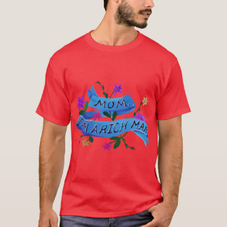 Jag är en rik man retro t shirt