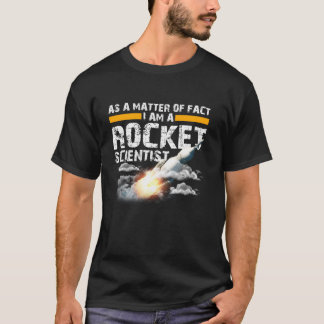 Jag är en Rocket Scientist Funny Aerospace Ingenjö T Shirt