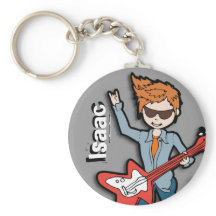 "Jag är en Rockstar"-grått-grafik med namnet keych