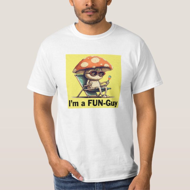 Jag är en Roligt-Guy T Shirt (Framsida)