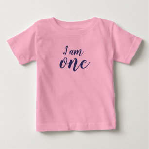 Jag är en Rosa Girl Tutu Birthday T Shirt