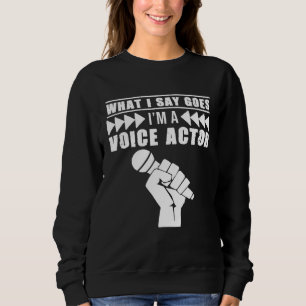 Jag är en röstskådespelare Röstinspelning Artist G T Shirt