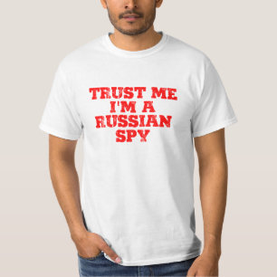 Jag är en rysk spion. t shirt