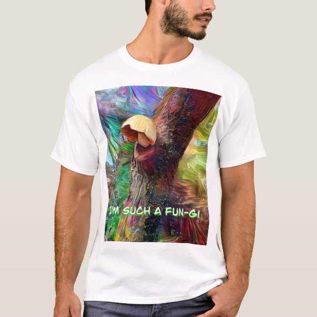 Jag är en så kul-svamp t shirt (Framsida)