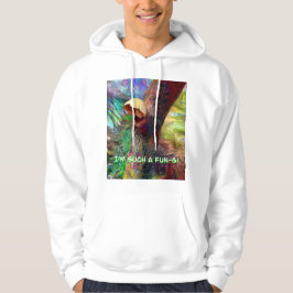 Jag är en så rolig svamp hoodie