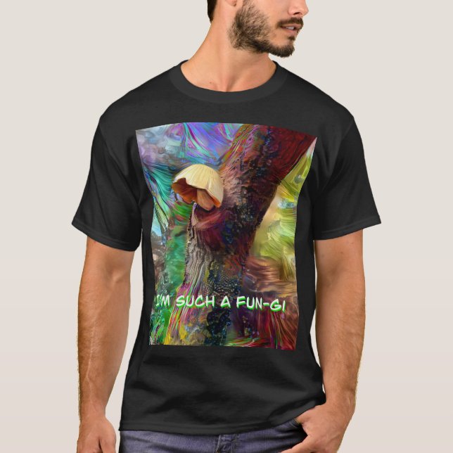 Jag är en så rolig svamp t shirt (Framsida)
