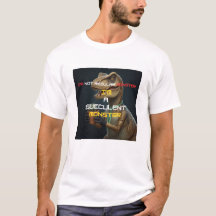 Jag är en saftig monster rolig Dino T-shirt