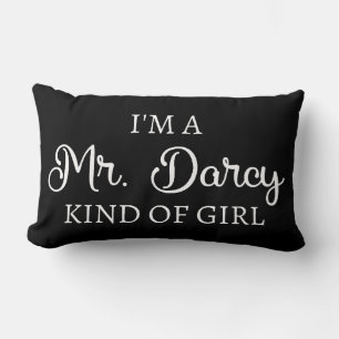 Jag är en sån tjej som gillar Mr. Darcy Lumbarkudde