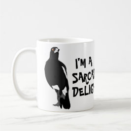 Jag är en sarkastisk rolig gyttja kaffemugg