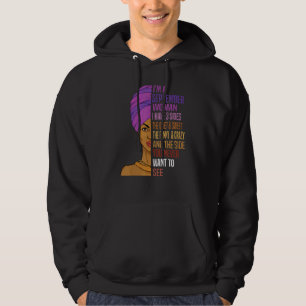 Jag är en september drottning. Jag har tre sidor. Hoodie