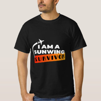 Jag är en sjudande överlevande T-Shirt (svart)