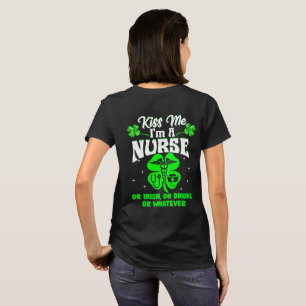 Jag är en sjuksköterska på Irish Drunk St patri T Shirt