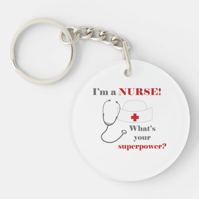 Jag är en sjuksköterska, vad är din superkraft (Framsidan)