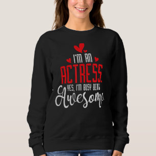 Jag är en skådespelare i Broadway Girl Drama Play- T Shirt
