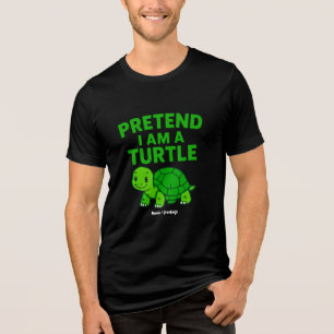 Jag är en sköldpadda Halloween-juldräkt T Shirt