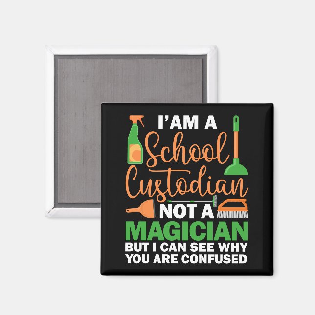 Jag är en skoldrivare, inte en magiker magnet (Front/Back)