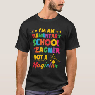 Jag är en skollärarinna tillbaka till Sch. T Shirt