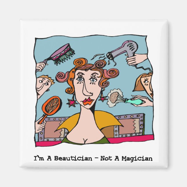 Jag är en skönare - inte en magiker magnet (Framsidan)