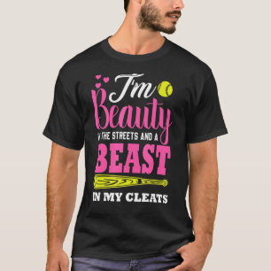 Jag är en skönhet på gatan och en Beast i min städ T Shirt