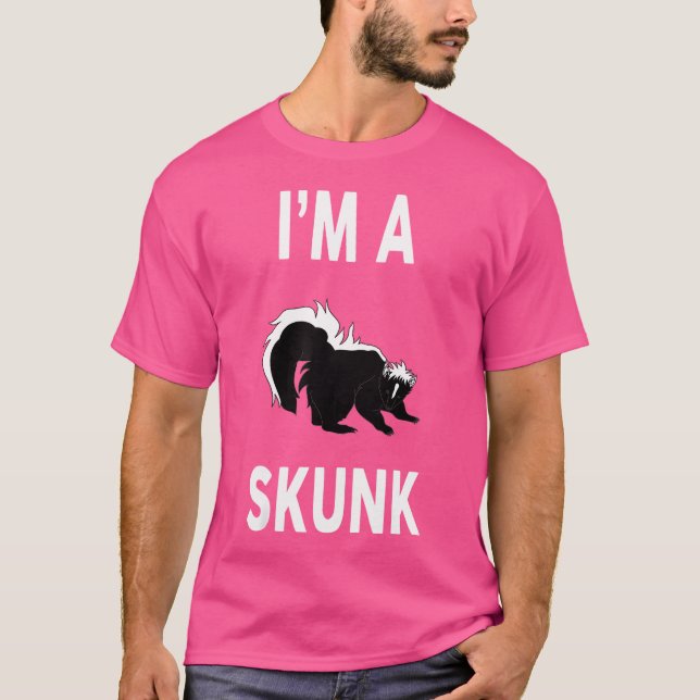 Jag är en Skunk Funny Skunk T Shirt (Framsida)