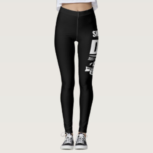 Jag är en Skydiving Pappa TShirt Leggings