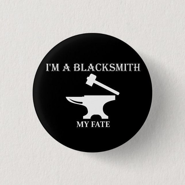 Jag är en smak med mitt öde. knapp (Framsida)