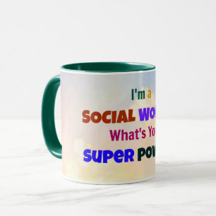 Jag är en Social-arbetare. Vad är din Toppen? Mugg