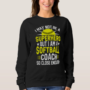 Jag är en softball coach så nära Softball Tra T Shirt
