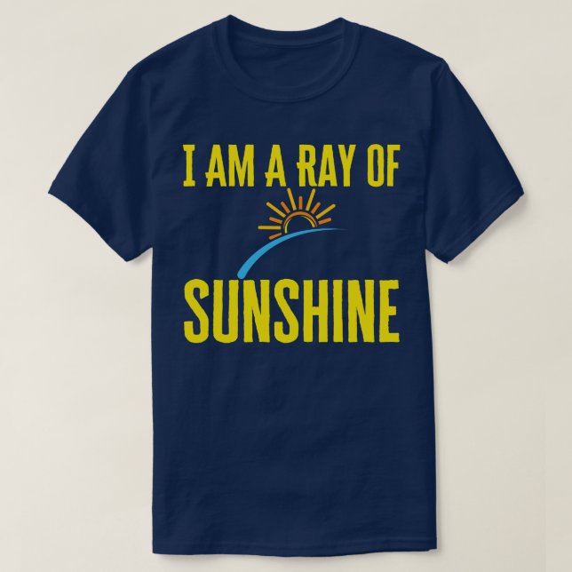 Jag är en soloshine-Ray T Shirt (Design framsida)
