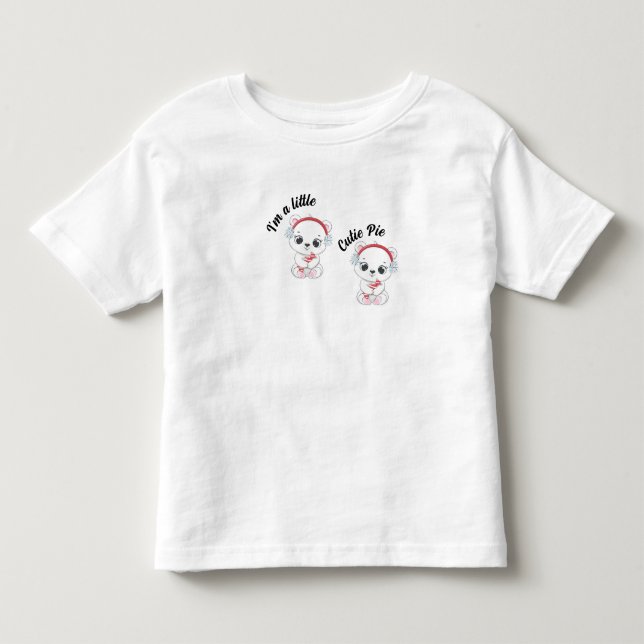 Jag är en söt liten paj T-Shirt (Framsida)