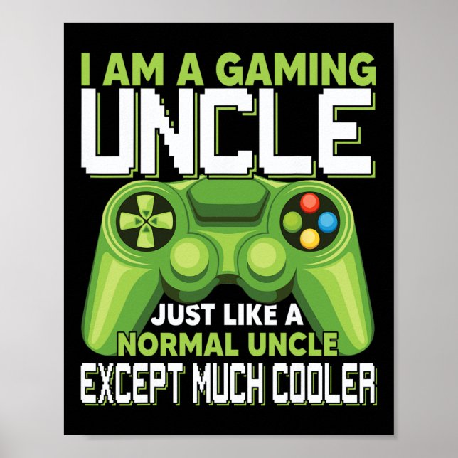 Jag är en spelmorbror, förutom mycket färgspelarvi poster (Framsidan)