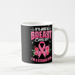 Jag är en stark tjej Cancer Survivor Breast Cancer Kaffemugg